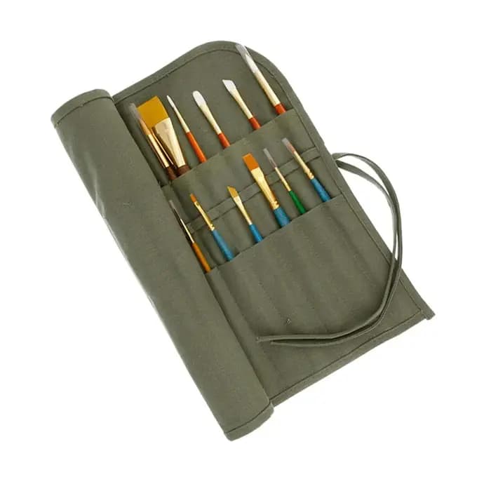 Porte-pinceau de peinture artistique 30 22 fentes
