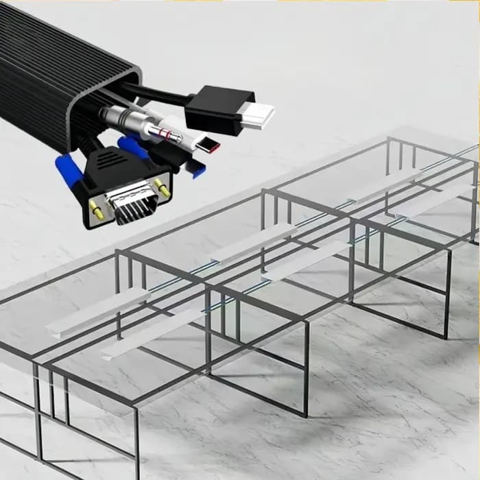Boîte de rangement pour câbles de bureau E-Sports