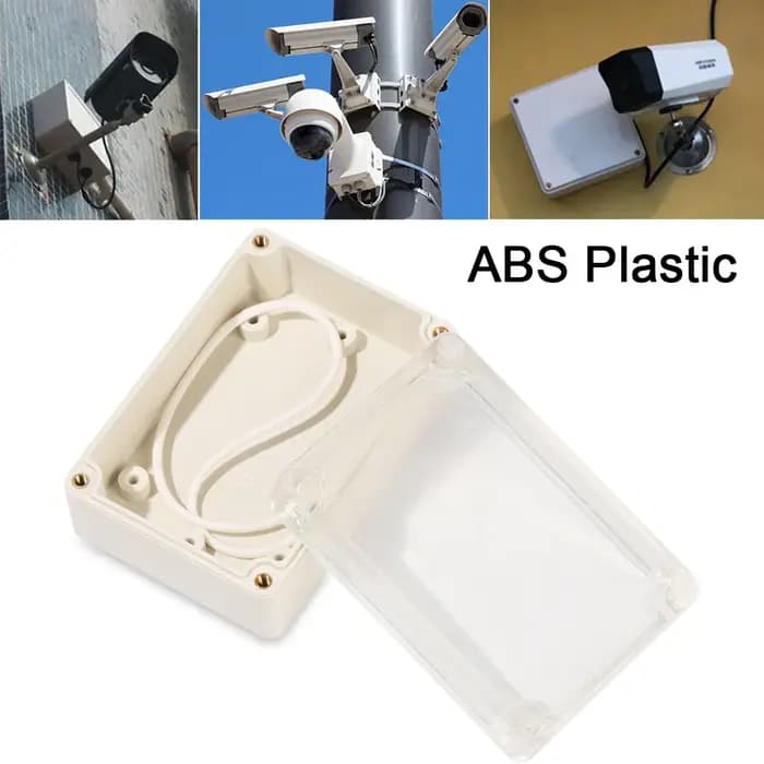 Boîte de rangement transparente en plastique étanche