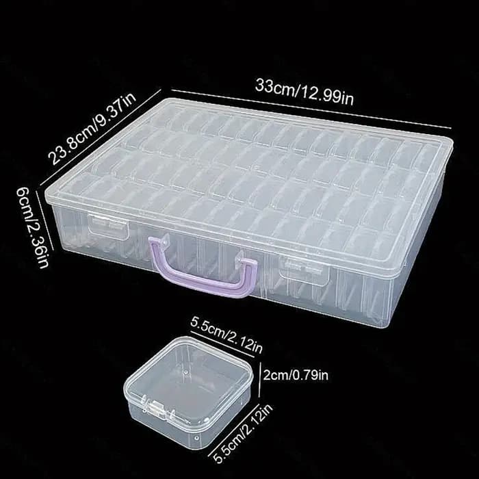 Boîte de rangement pour perles