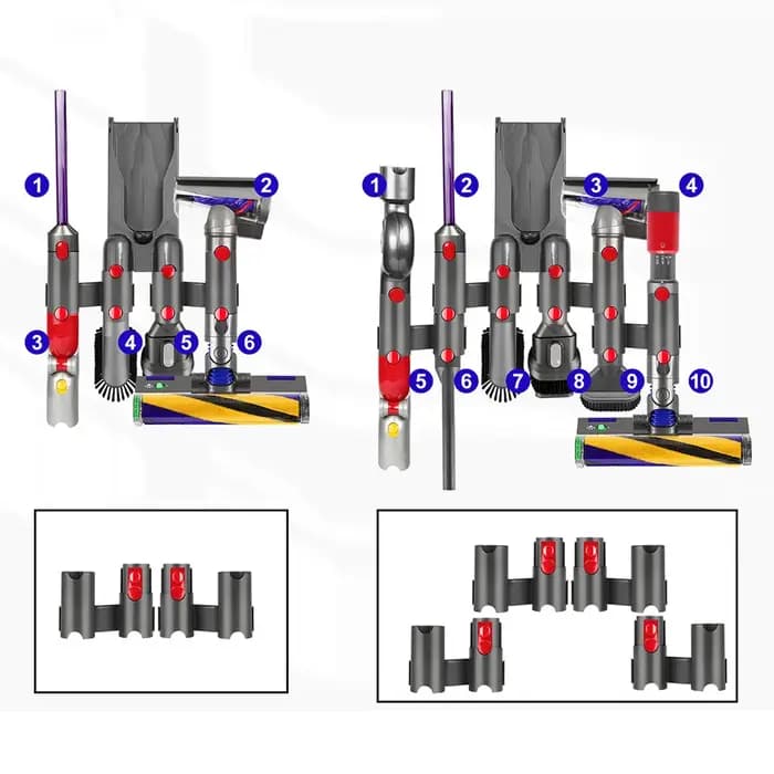 Support de rangement pour aspirateur Dyson V7 V8 V10 V11 V15