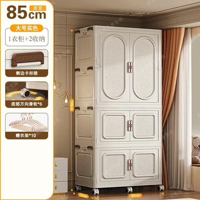Support pliable armoire moderne gain de place organisateur femmes