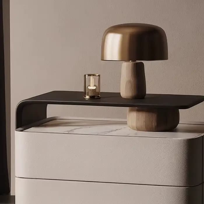 Tables de chevet au Design rustique avec tiroirs