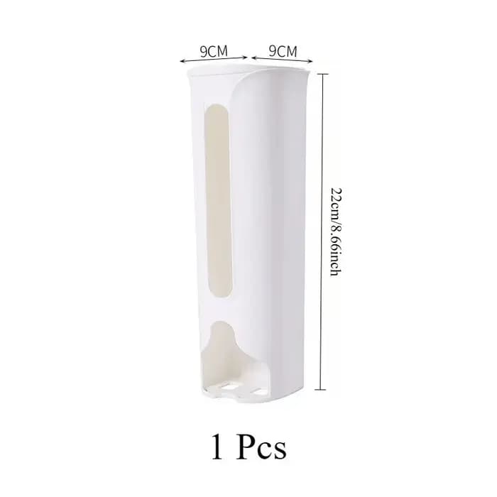 Boîte de rangement murale pour sacs poubelles