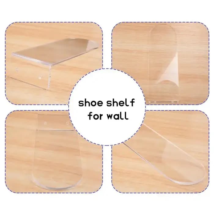 Présentoir à chaussures flottant-6 étagère