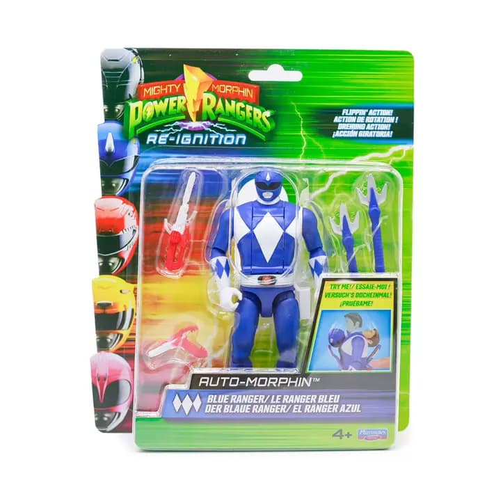 Figurines Mighty Morphin Power Rangers Re-Ignition Auto-Morphin Rita Repulsa Goldar Putty Patroller,