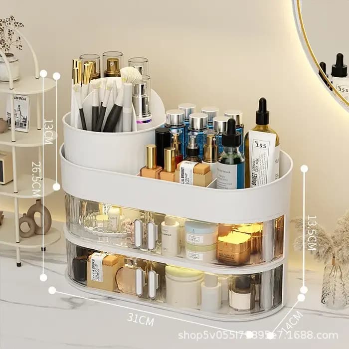 Organisateur de cosmétiques multi-niveaux pour tiroir