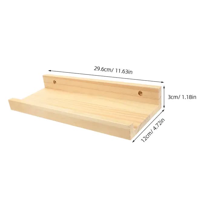 Étagère murale flottante en bois pour la maison