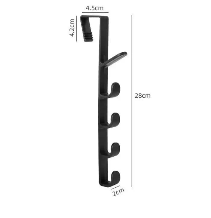 Porte-manteau à accrocher derrière la porte