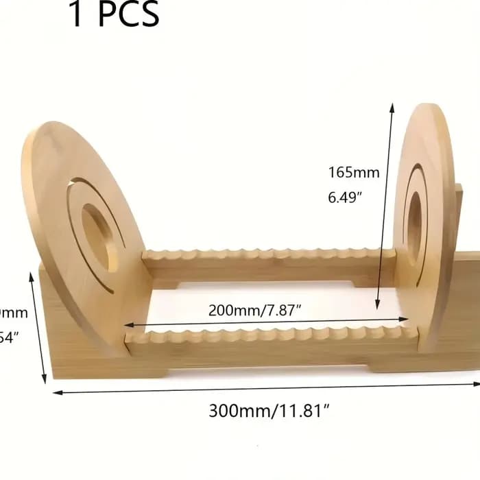 Support créatif en bois pour CD