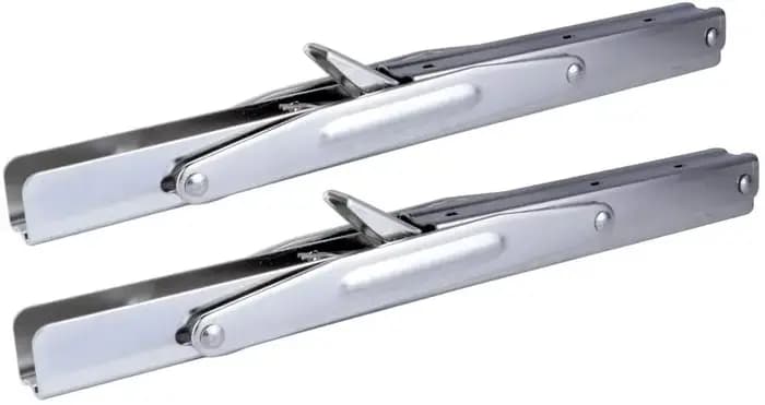 Étagère pliante ou support de Table d'établi, 2 pièces, charge Max. 550lbs