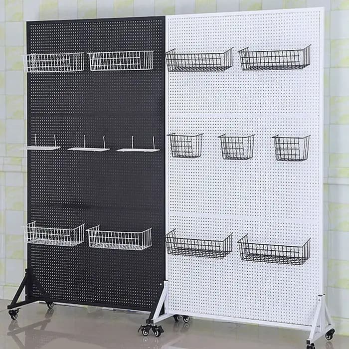 Panneau Perforé en Métal à Trou Rond Facile à Installer