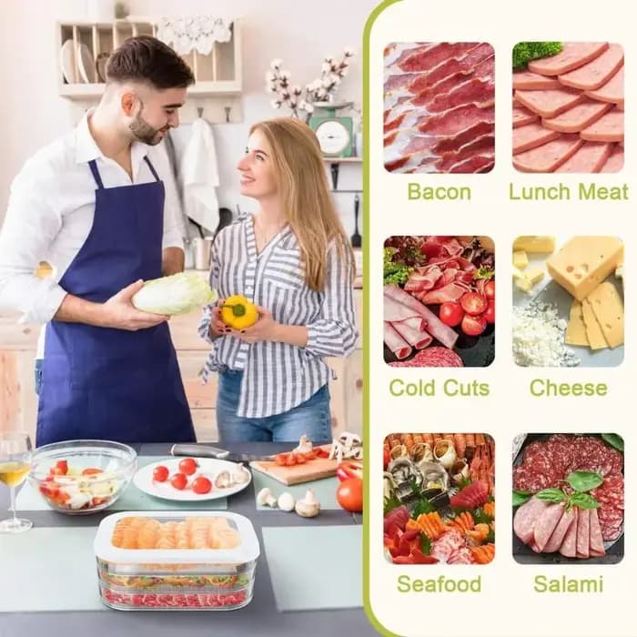 Boîtes de préparation de repas empilables avec couvercle
