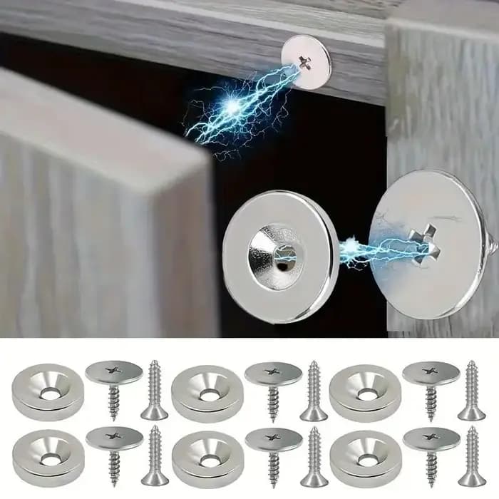 Boutons-pression magnétiques solides pour armoire