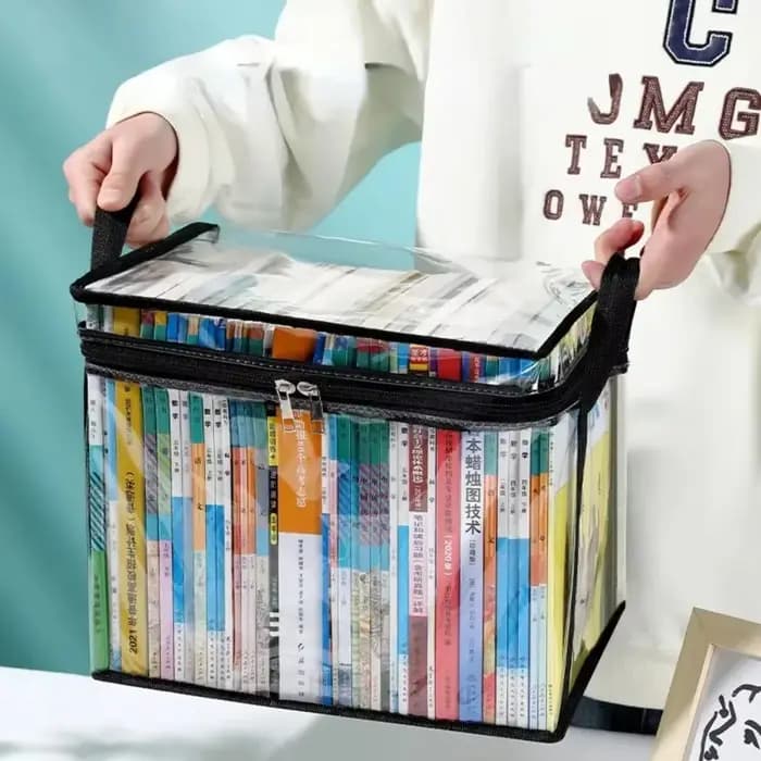 Boîte à livres pliable pour étudiants