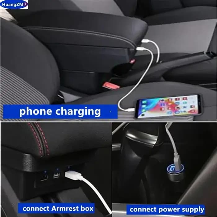 Boîte d'accoudoir pour Suzuki Swift 2005 – 2024