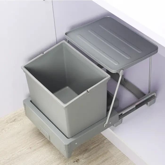 Poubelle intégrée, poubelle extractible pour armoire