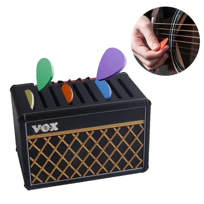 Ensemble de rangement de plectres de guitare de musicien, support d'affichage pour plectres, une bon