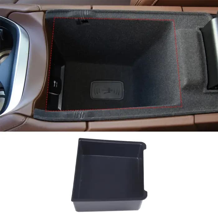 Boîte de rangement pour accoudoir central de voiture