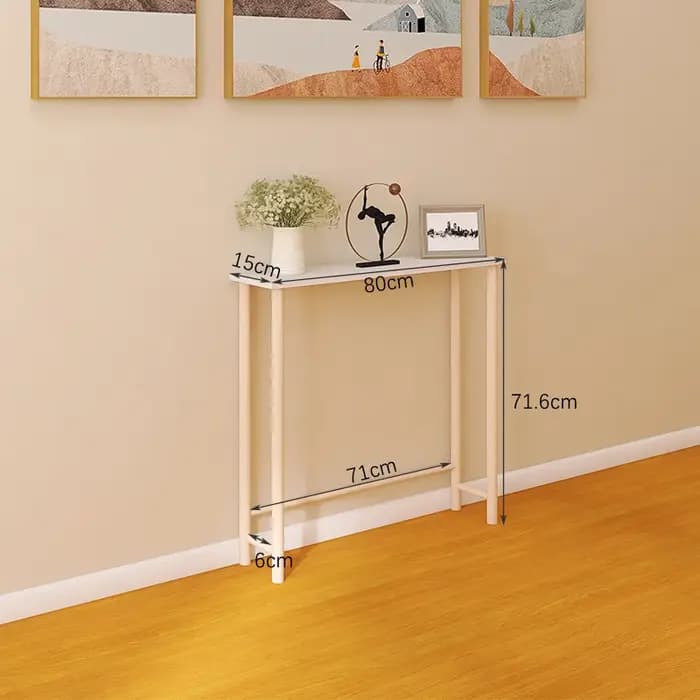 Support de rangement pour espace de chevet étroit, armoire latérale de canapé mince, rangement Compa