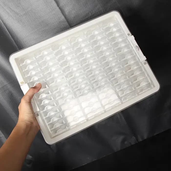 Boîte de rangement de perles Elizabeth Ward, 42/50/78 grilles, conteneur Portable Transparent pour peinture diamant, boîte de rangement en plastique