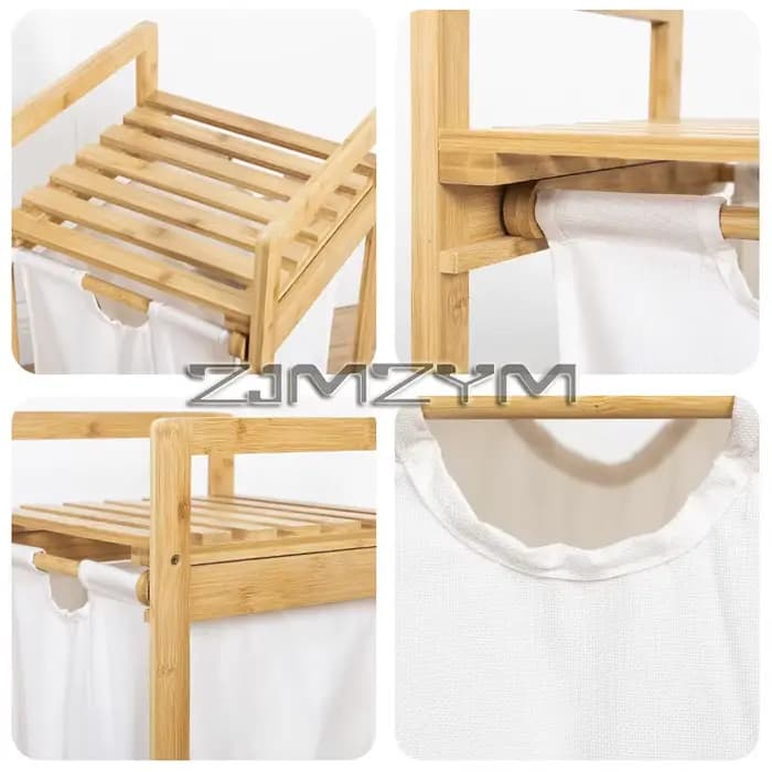 Panier à linge panier de rangement de grande capacité panier multifonctionnel sac de rangement pour vêtements sales