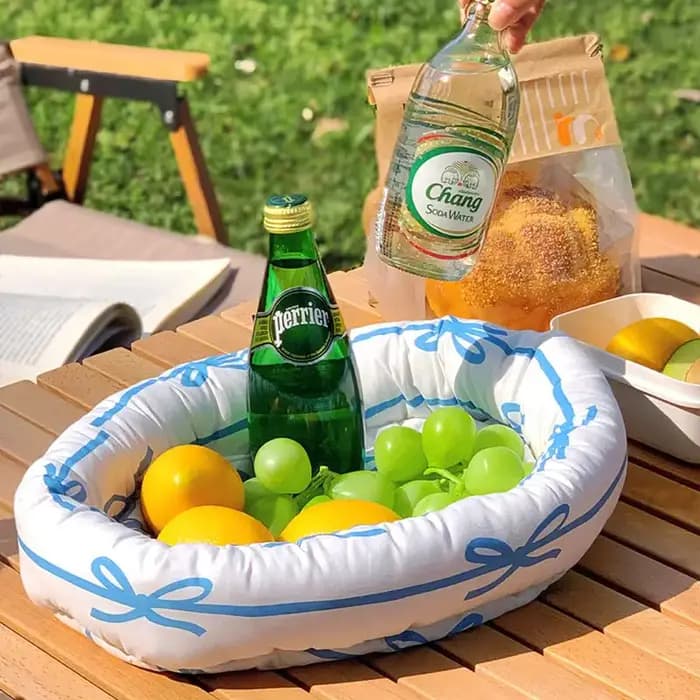 Panier de rangement à nœud coréen