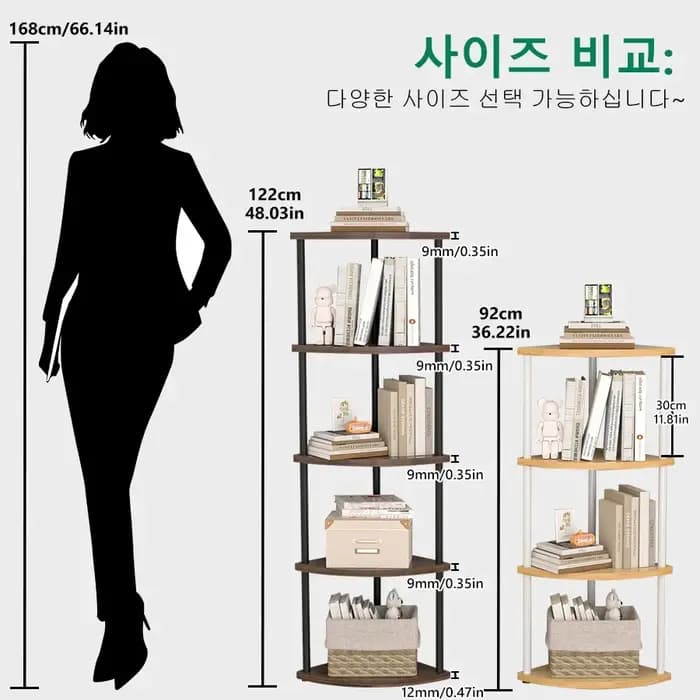 Nouvelle étagère de rangement organiser support d'angle mural