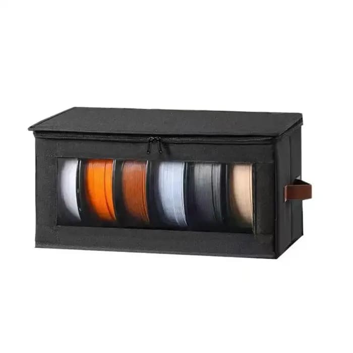 Boîte de rangement pour filament d'imprimante 3D, anti-poussière, anti-humidité, grande capacité, organisateur de filament, accessoires d'impression 3D