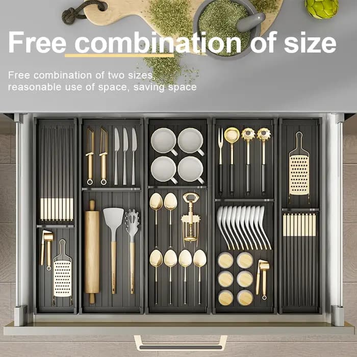 MELEvalui-Coutellerie extensible sous armoire