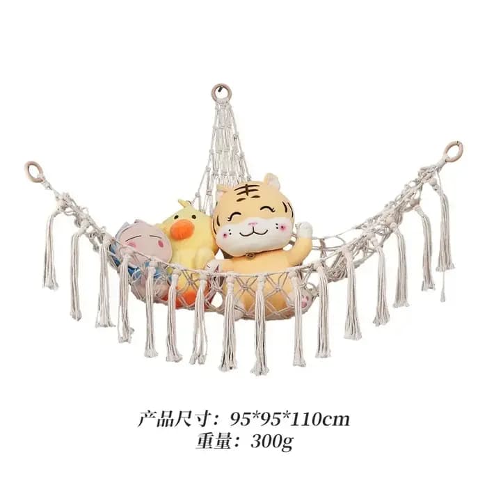 Hamac Net jouets stockage Boho décor chambre d'enfants