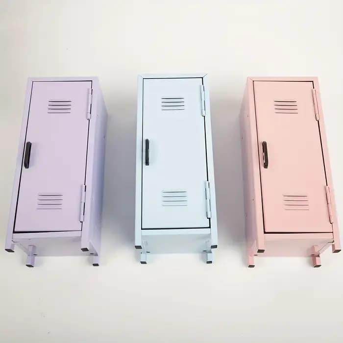 Armoire de rangement compacte en métal - Mini coffre-fort pour bureau