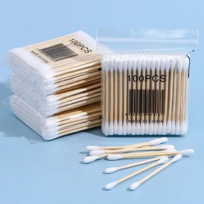 Boîte de rangement pour coton-tige