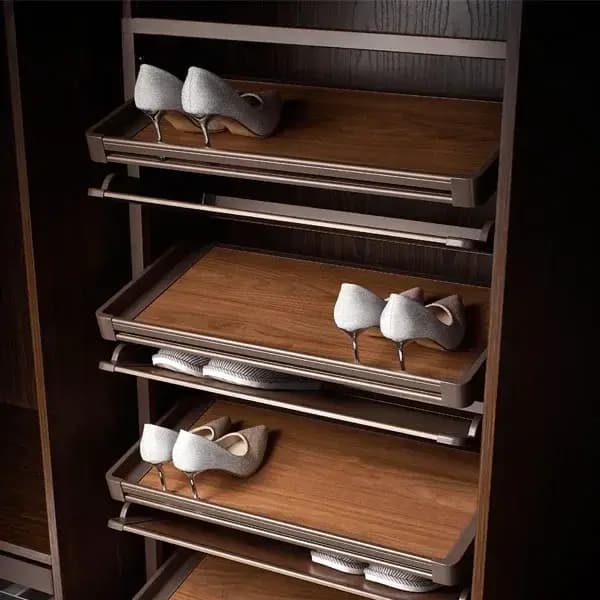 Armoire à chaussures en bois