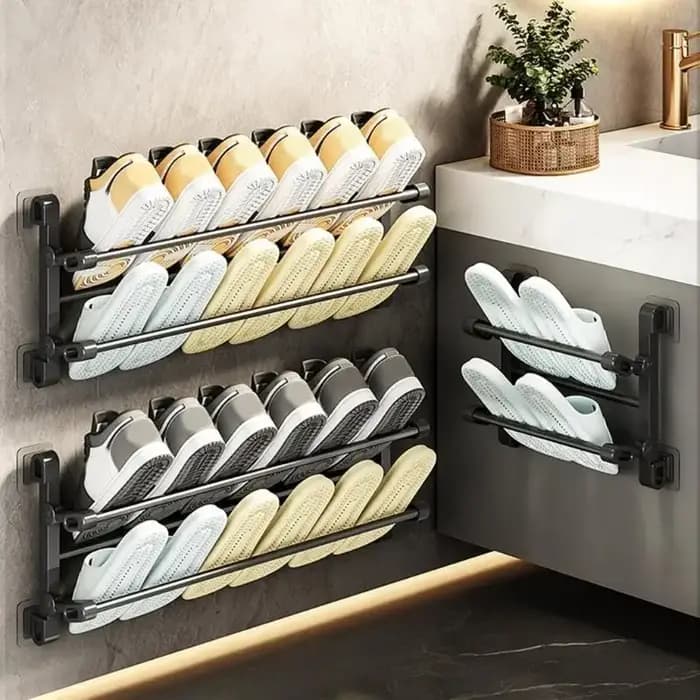 G6KF – étagère à chaussures pliante Portable