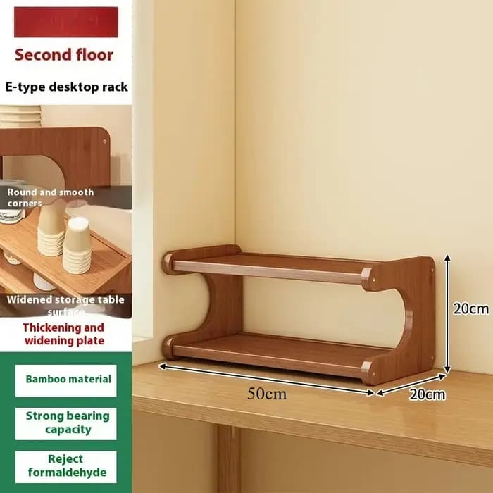 Étagère de rangement de bureau multi-niveaux en métal