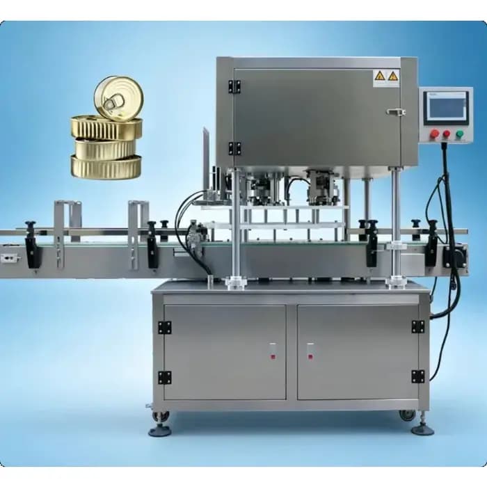 Machine de fermeture de boîtes en conserve rondes personnalisées, machine pour fermer les boîtes en conserve, machine pour remplir et fermer les boîtes