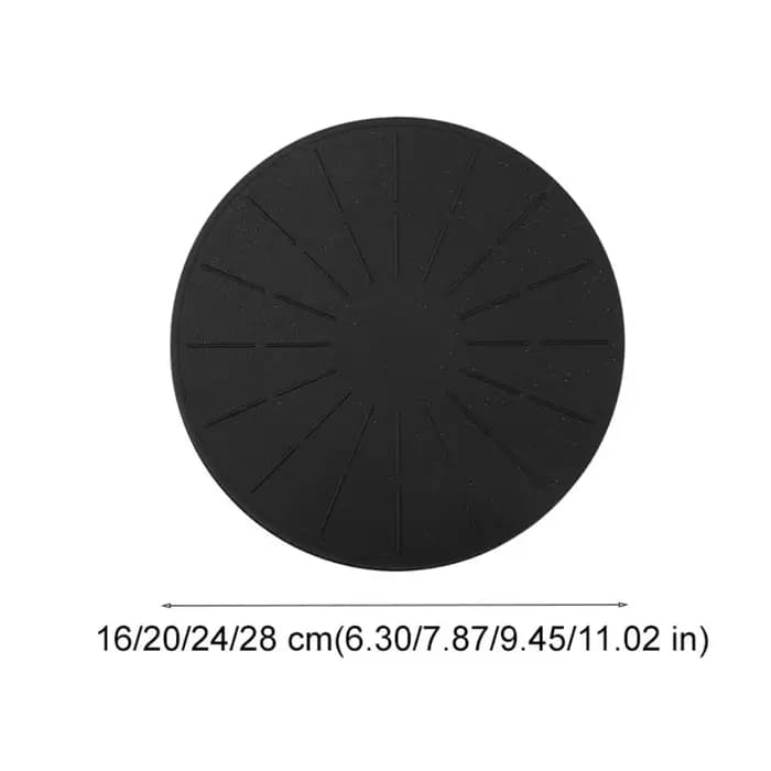 Tapis de protection pour plaque à induction ronde