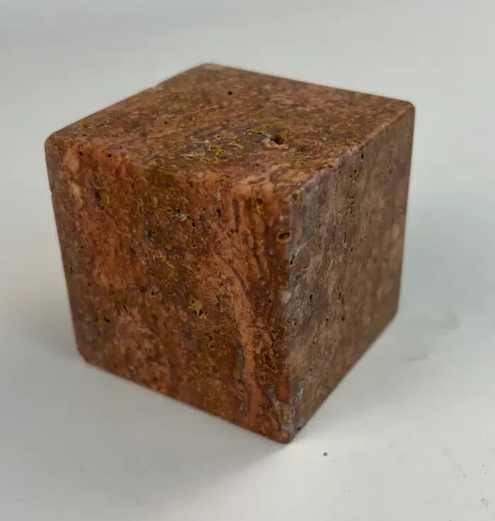 Blocs de cubes en pierre de marbre naturel 50x50x50mm