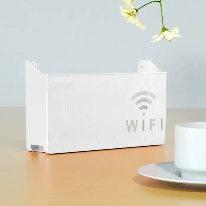 Boîte de rangement murale sans fil WiFi TV décodeur salon chambre routeur support de rangement pour