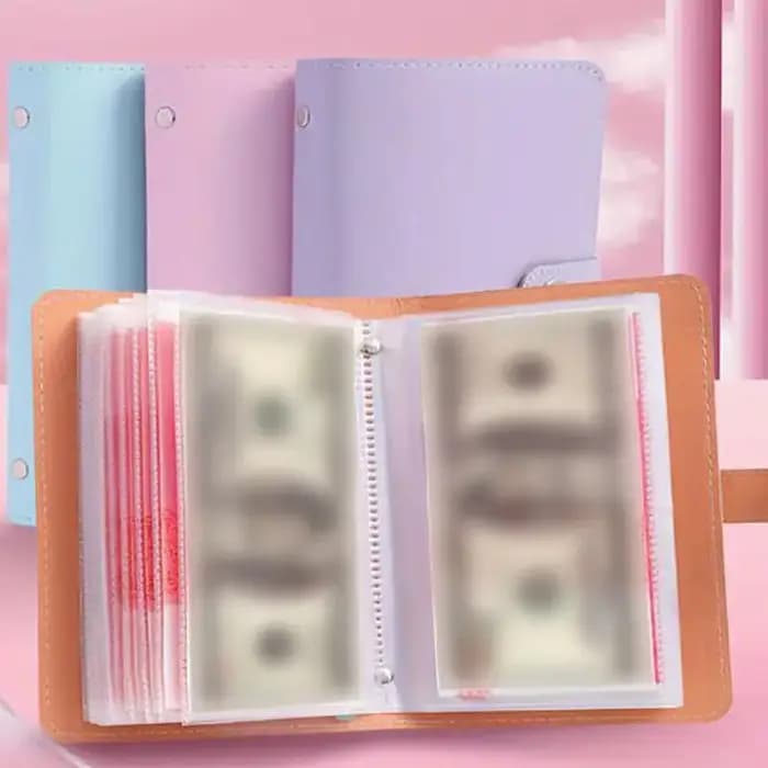 Carnet de rangement pour billets de banque de très grande capacité