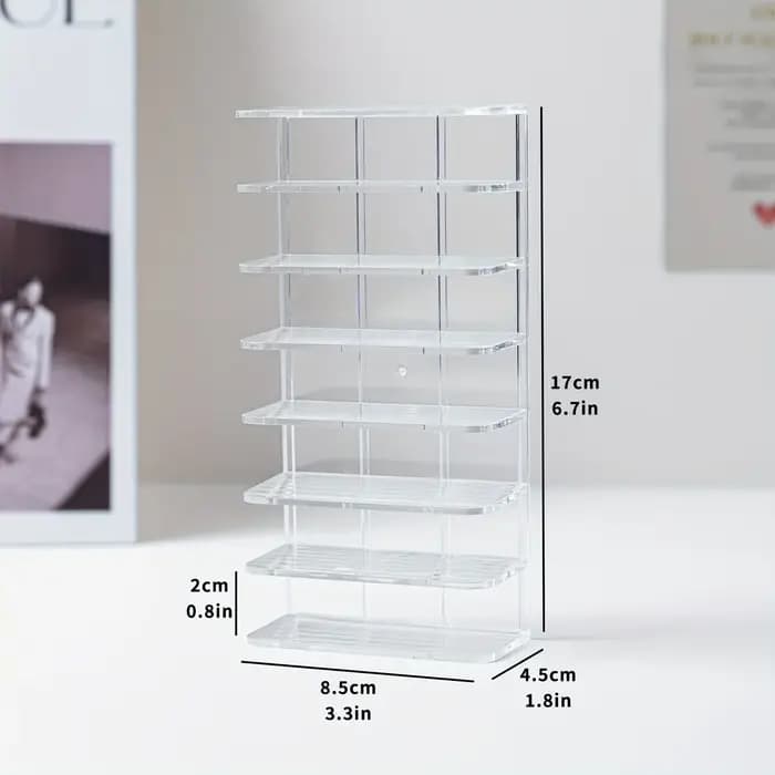 Boîte de rangement pour jouets modèle de voiture à 7 couches