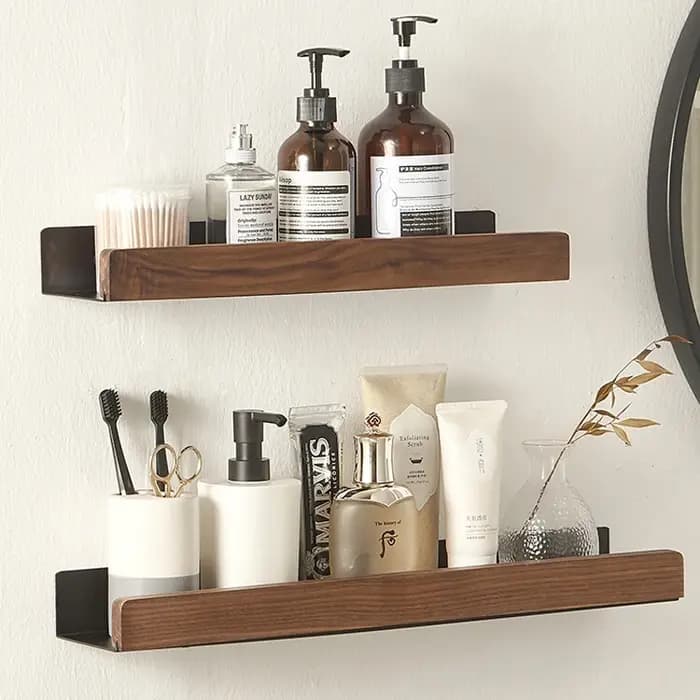 Étagère de salle de bain