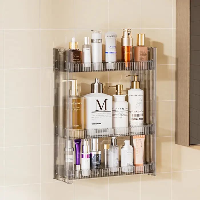 Armoire de salle de bain murale esthétique, Gadgets de parfum, petites étagères de salle de bain mod