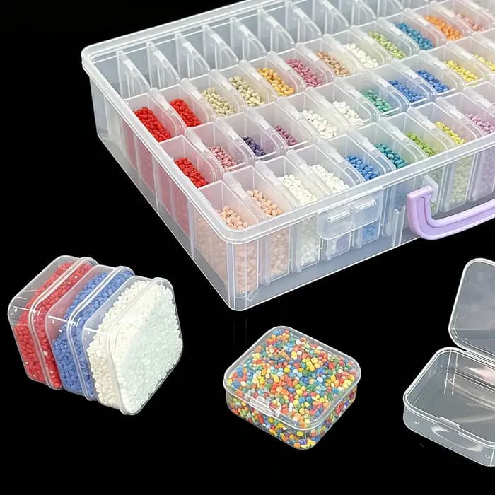 Boîte de rangement pour perles