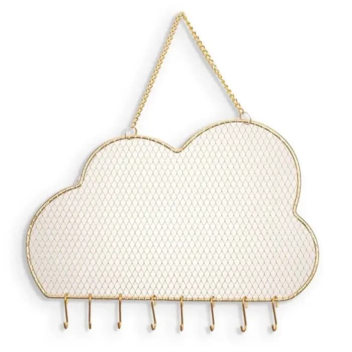 Organisateur de boucles d'oreilles en forme de nuages