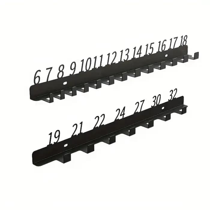 Trieur de clés mural, support organisateur d'outils en métal multi-trous pour l'organisation des outils d'atelier de gar
