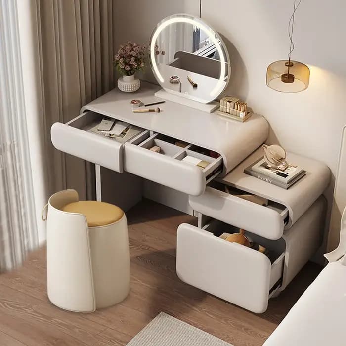 Coiffeuse De Style crème