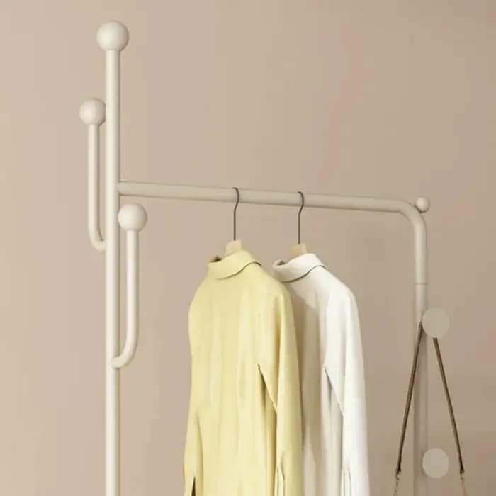 Porte-manteau mural de luxe avec étagère pour entrée