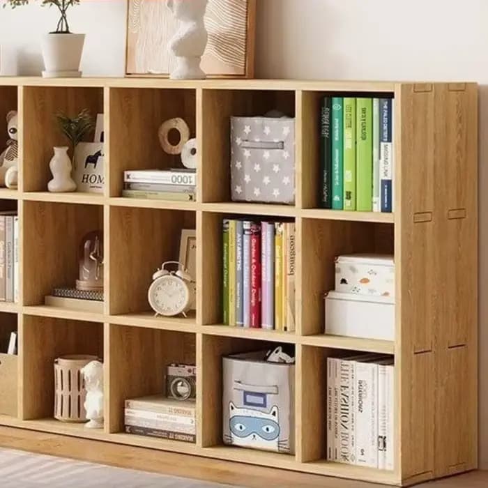 Supports de rangement sur pied en bois massif